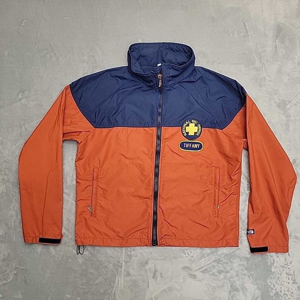 VTG The North Face Jacket Mens Large Orange National Ski Patrol Made In USA
